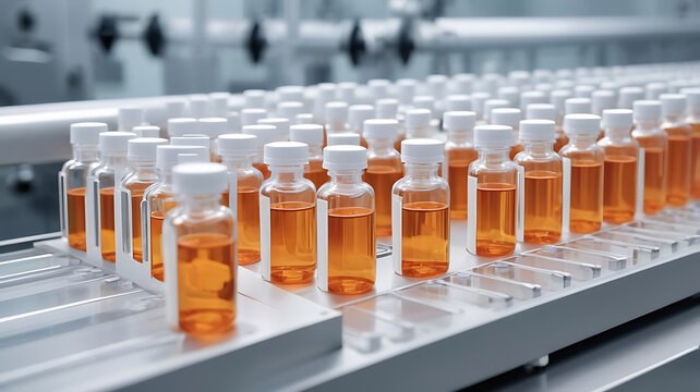 Integrated processing systems at a pharmaceutical manufacturing facility