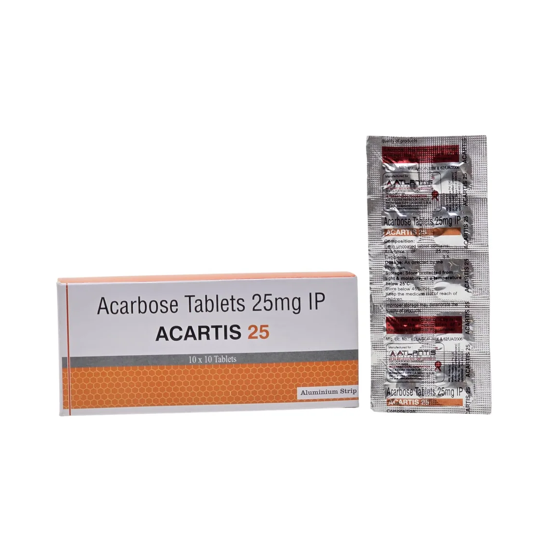 ACARTIS 25 TAB pack